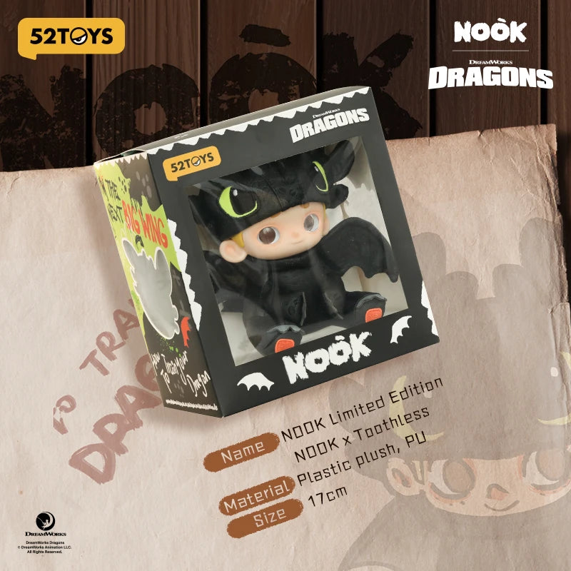 52TOYS NOOK Limited Edition – NOOK x Ohnezahn, Höhe: 17 cm / 6,7 Zoll