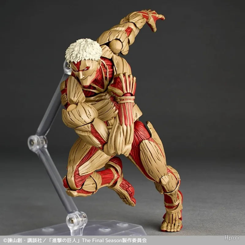 Amazing Yamaguchi Attack On Titan Armored Titan Anime Ko Articulated Action Figures Model Kit Collectible Trendy Toys Boy Gifts