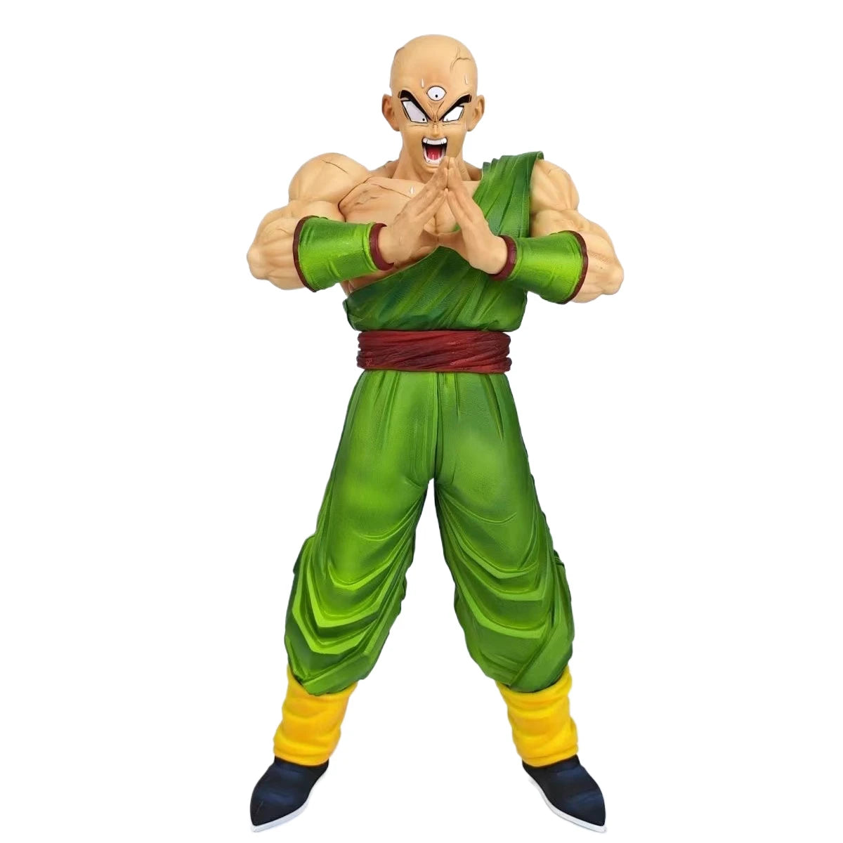 30cm/11.81inch Anime Dragon Ball Z Tien Shinhan Figure Tien Shinhan Kikoho Action Figures Gk Statue Collection Model Toys Gifts
