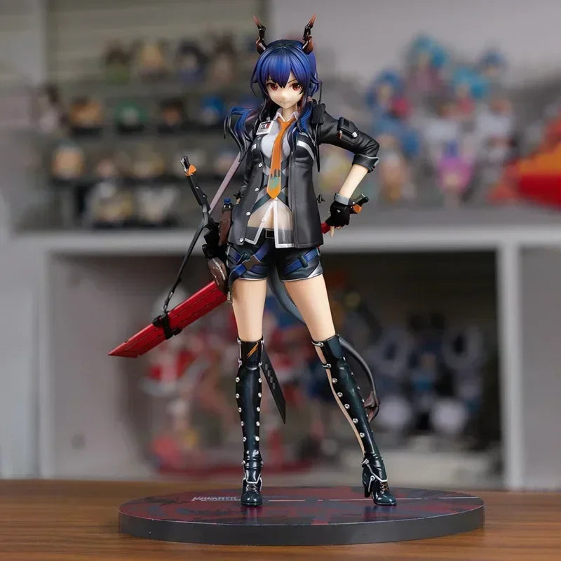 20cm Arknights Halloween Suzuran Anime Figure Amiya/Rosmontis Action Figure Lappland/Texas/Vulpisfoglia Figurine Model Doll Toys