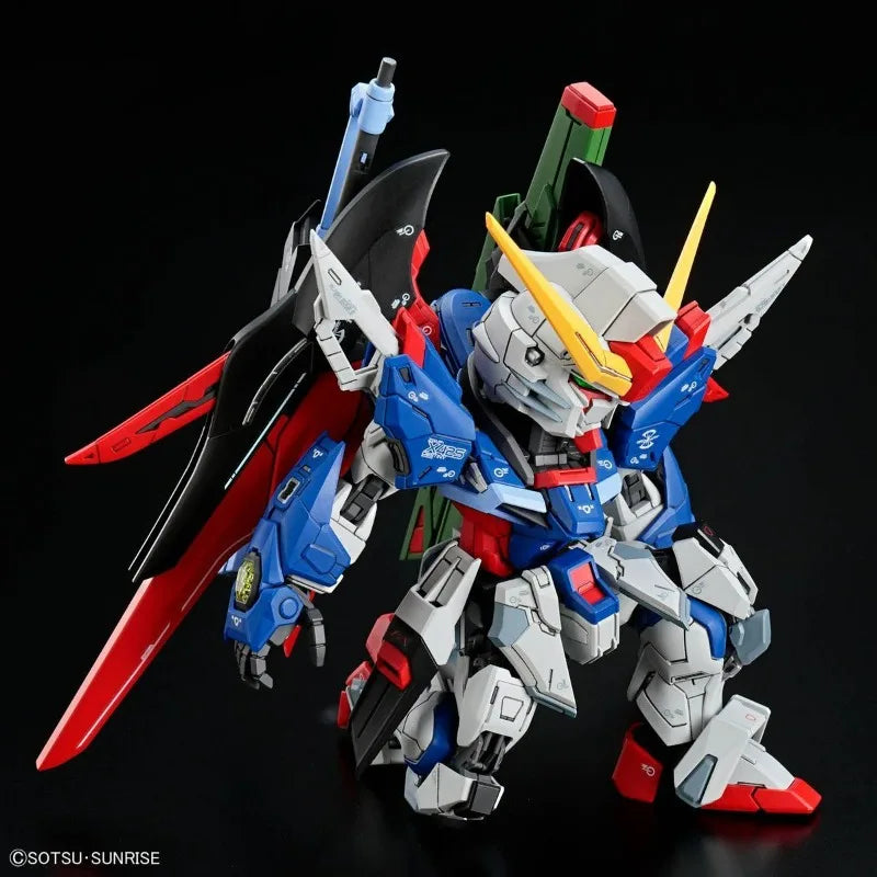 In Stock Genuine Bandai Gundam Model Kit MGSD ZGMF-X42S Destiny Gundam Z.A.F.T. Anime Action Figure Collection Assembly Model