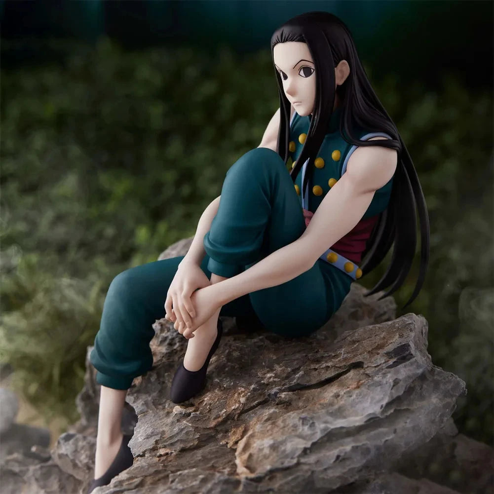 15cm Illumi Zoldyck Figurine Anime HUNTER x HUNTER PVC Miniatures Ornaments Japanese Manga Model Doll Toy Garage Kits GK Figure