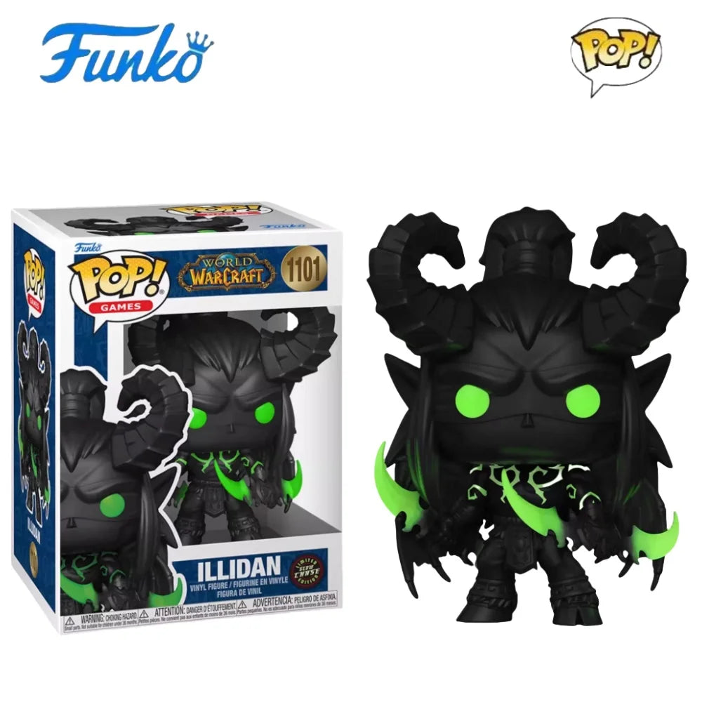 World of Warcraft Serie Xal'atath Thrall Actionfigur Funko Pop Anime Figur Puppe Limitierte Auflage Modell Original Spielzeug Geschenke