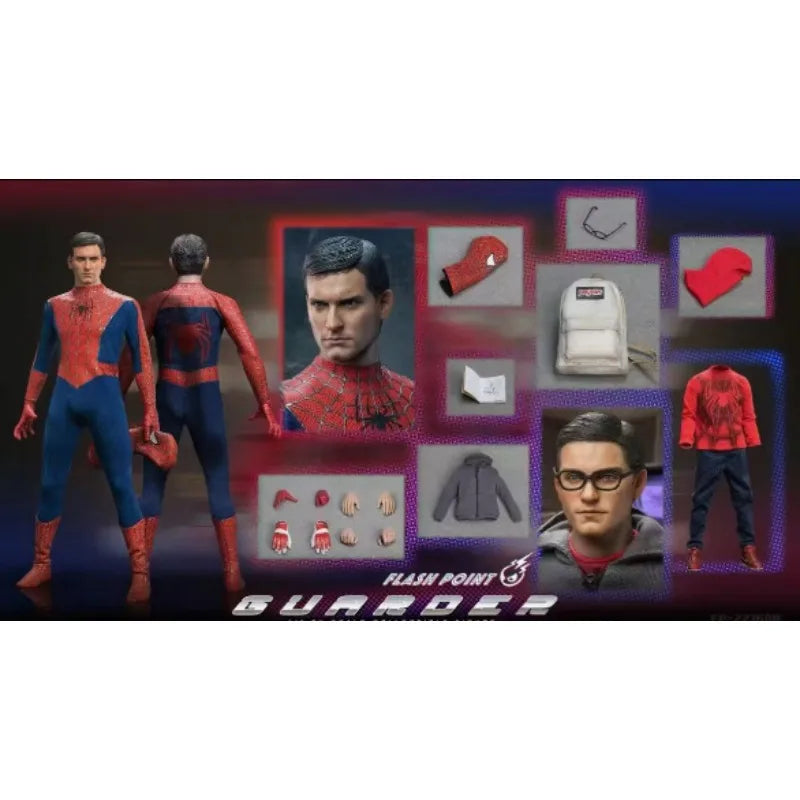 Flashpoint Studio Original 1/6 Finished Movable Exquisite Doll Spider-Man Anime Toys Collectible Model Festival Gift for Boys