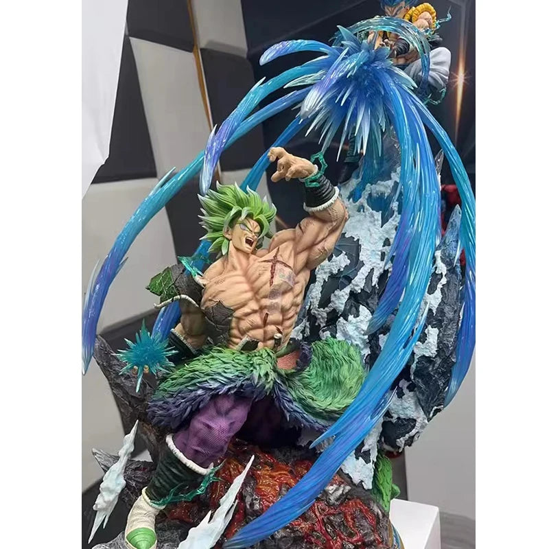 29 cm große Dragon Ball Anime-Figur: GK Broly vs. Gogeta, Actionfiguren, PVC-Modell, Sammlerstück, Zubehör, Spielzeug, Dekoration, Geschenk