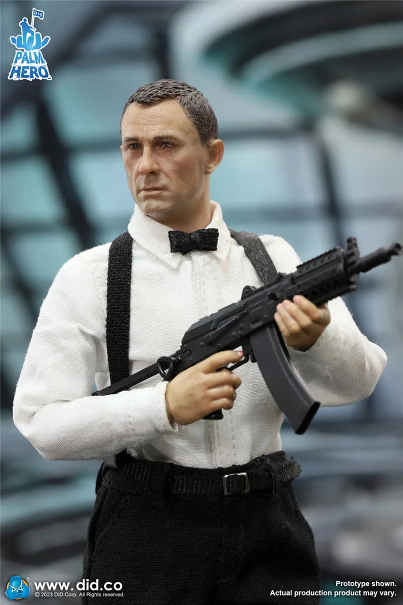 DID XT80018 1/12 Scale MI6 Agent Jack Action Figure Suit Ver. Palm Hero Male Soldier Action Figure Full Set Collectible Model
