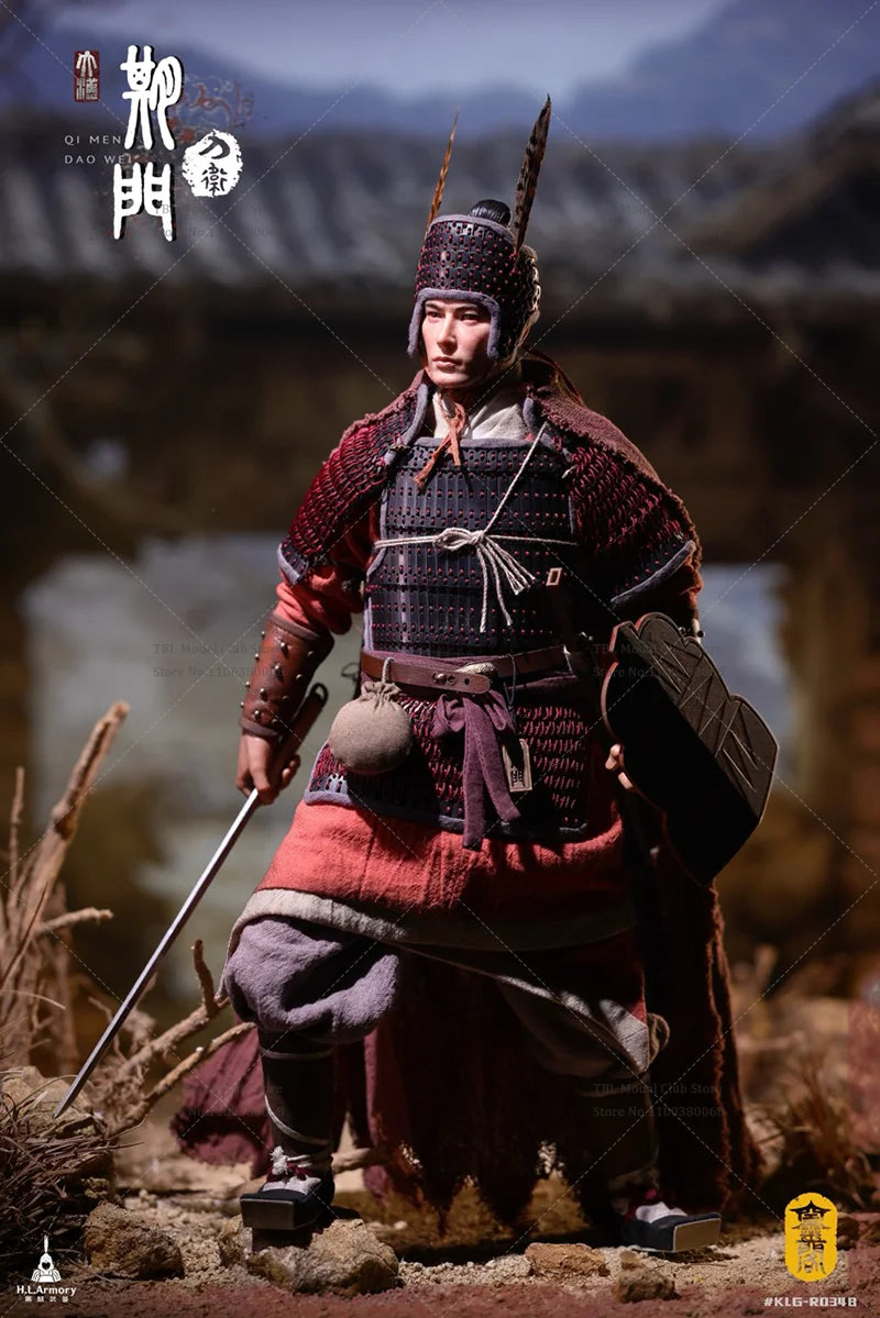 In Stock 1/6 Scale The Imperial Guard of the Han Dynasty Palace Guards 12-inch Full Set Action Figure Soldier KLG-R034A/B
