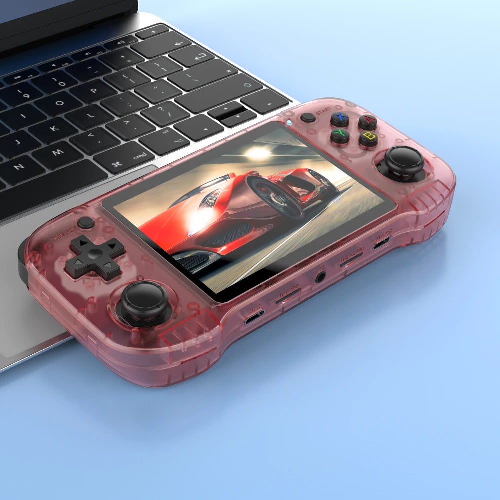 ARKOS R46H Retro Handheld Video Game Console Linux System 4.2 Inch IPS Screen R63 ultra Portable Pocket Video Player 64GB 128GB