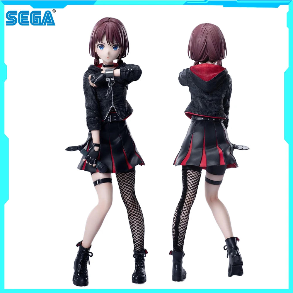 100% Original Sega Fave XStellar Girls Band Cry Iseri Nina Anime Figure Collection Series Modell Cartoon Charakter Geburtstagsgeschenk