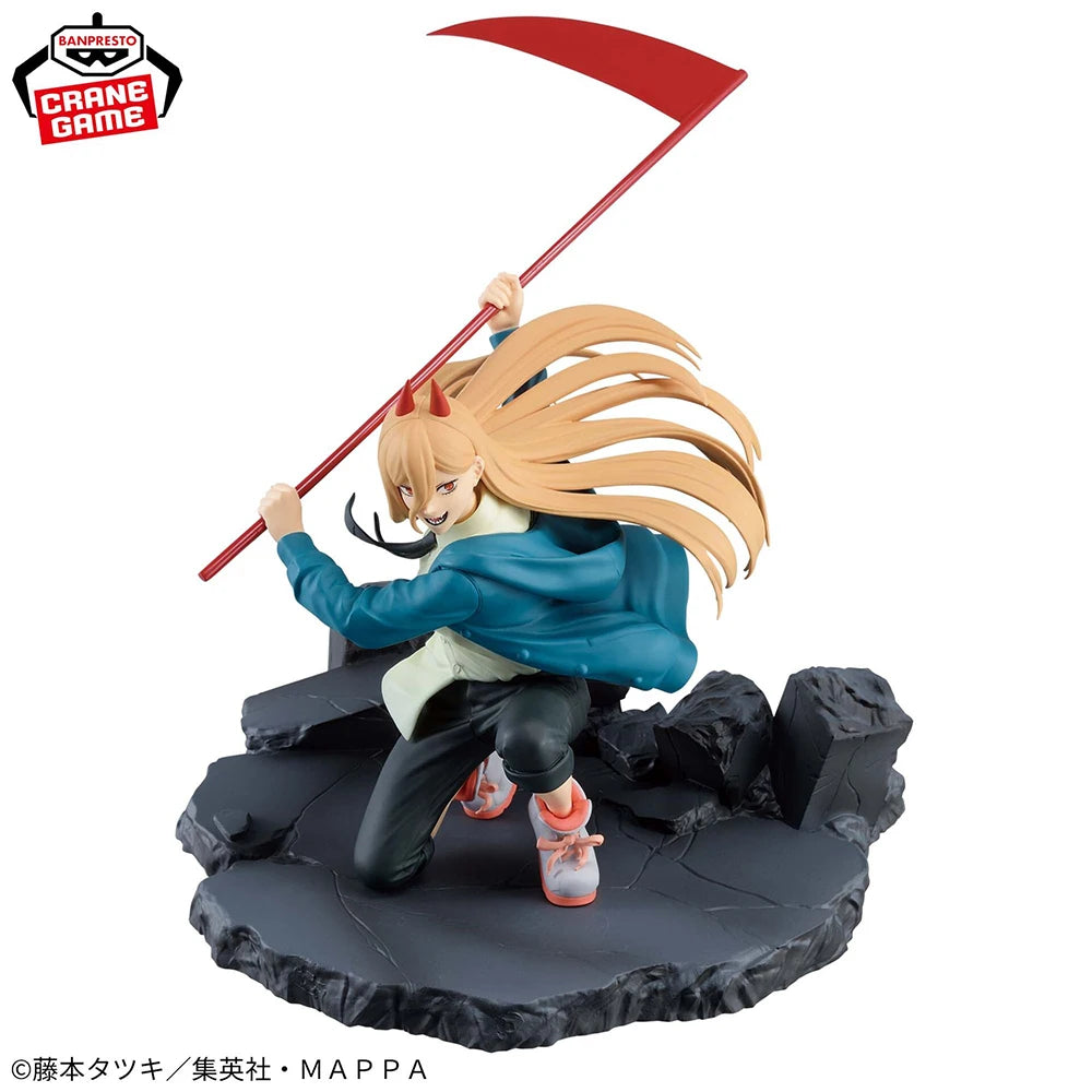 100% Original in Stock Bandai Spirits Vibration Stars Chainsaw Man Power Model Decoration Collection Series Anime Figure
