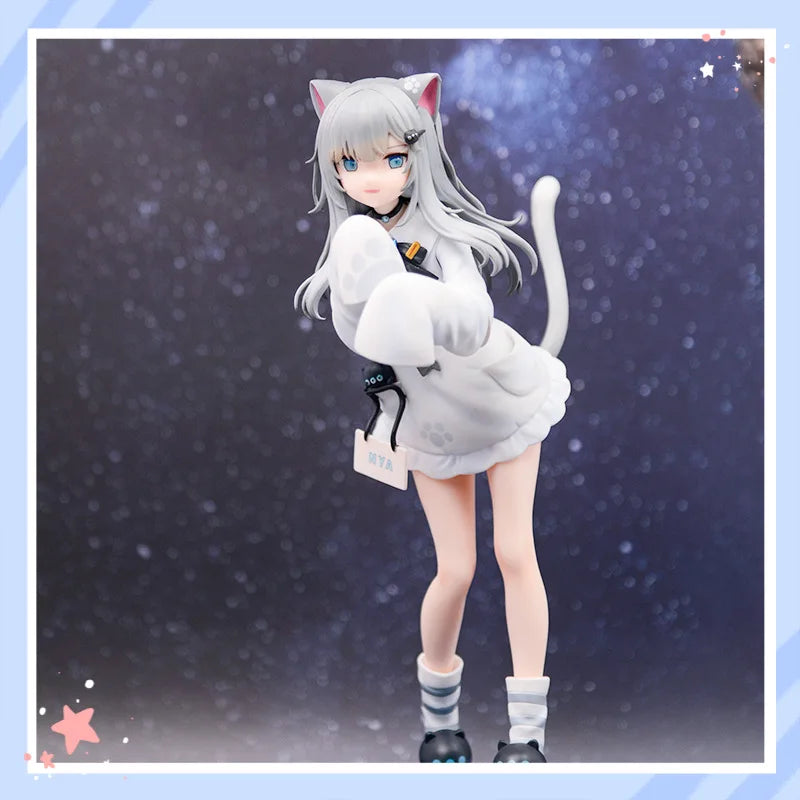 Nekota Shizuku Cat Girl Figure High Quality Premium Amashiro Natsuki Anime Manga Statue Desktop Decor Gift For Anime Fans Otaku
