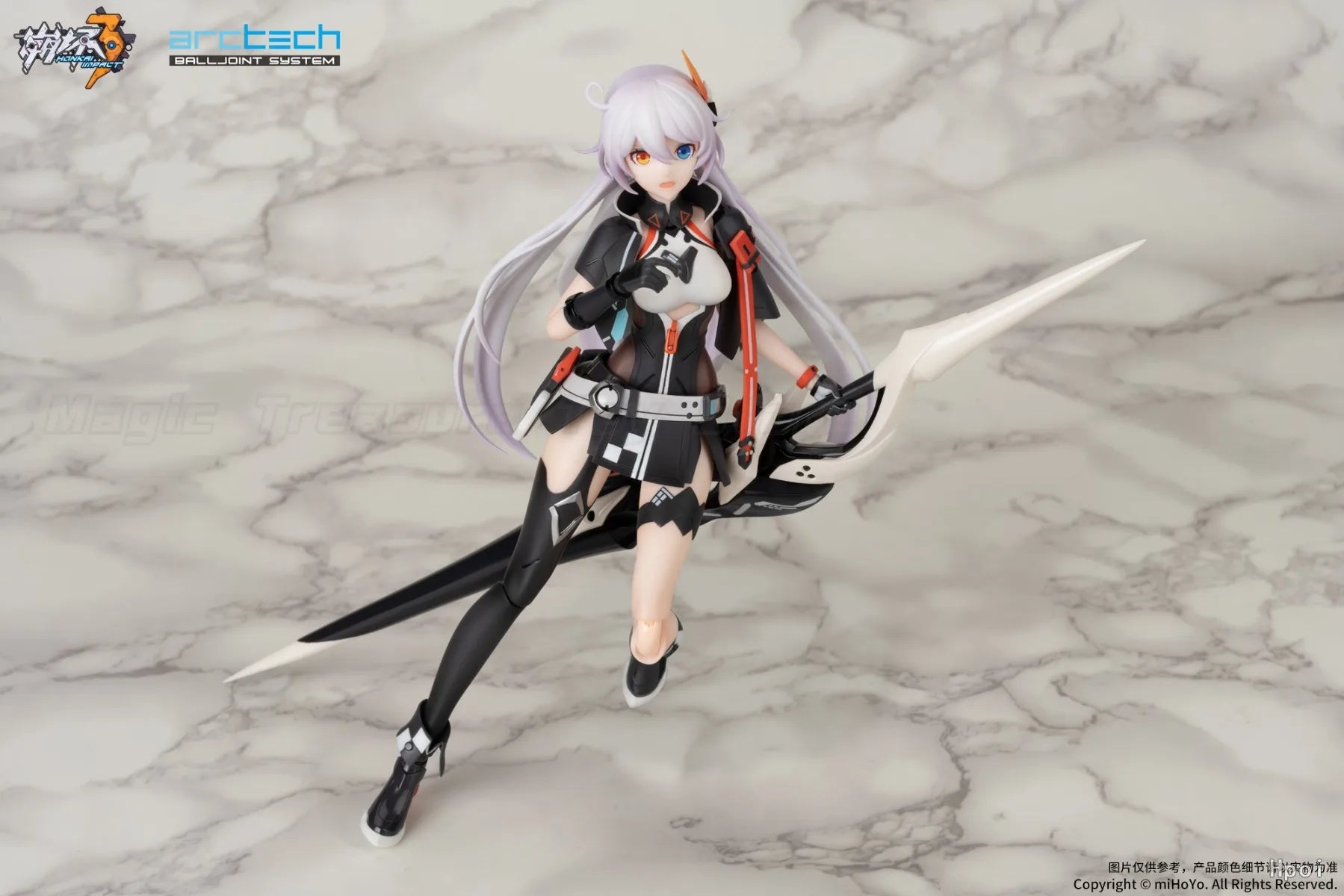 【In Stock】Original APEX-TOYS MiHoYo ARCTECH Honkai Impact 3 Kiana Kaslana 1/8 Action Figure Toy Ornament Gift
