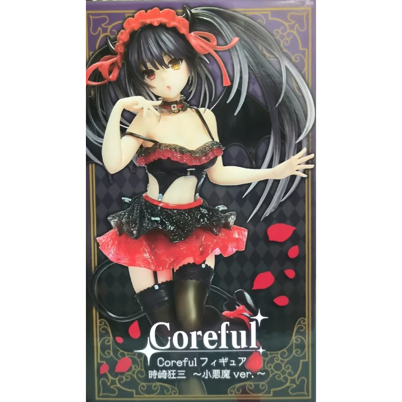 In Stock Original TAITO Date A Live Tokisaki Kurumi Little Devil Anime Figure Desktop Ornaments Model Collection Model Doll