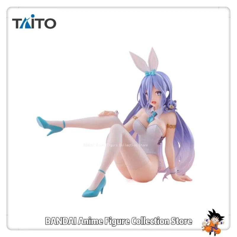 In Stock Original TAiTO Dating Battle Bunny Girl Ornaments Tsumiya Mio Cute Table Posing Model Anime Characters Statue Ornaments