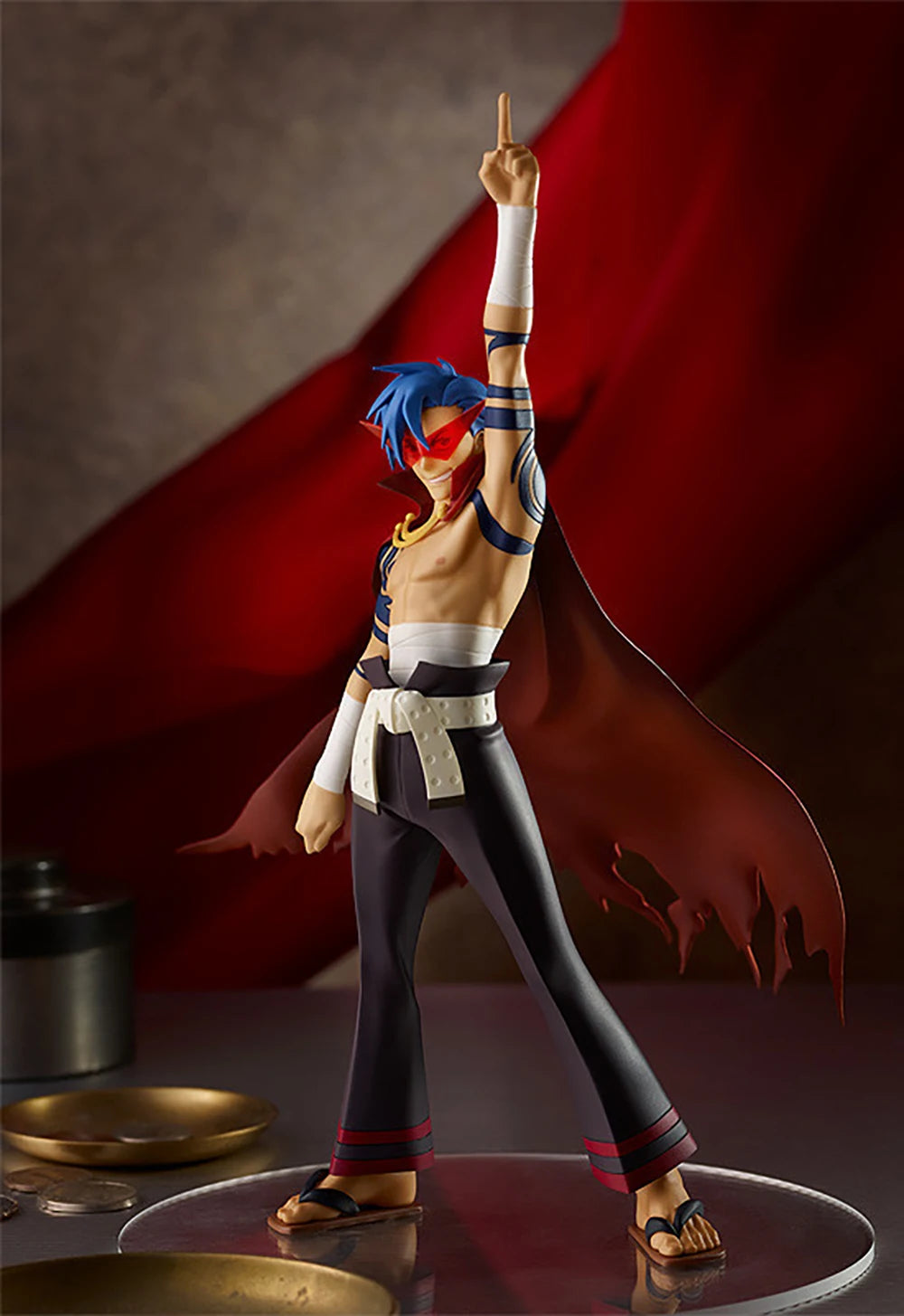 100% Original in Stock Good Smile Company Pop Up Parade Tengen Toppa Gurren-Lagann Kamina Collection Series Anime Figure