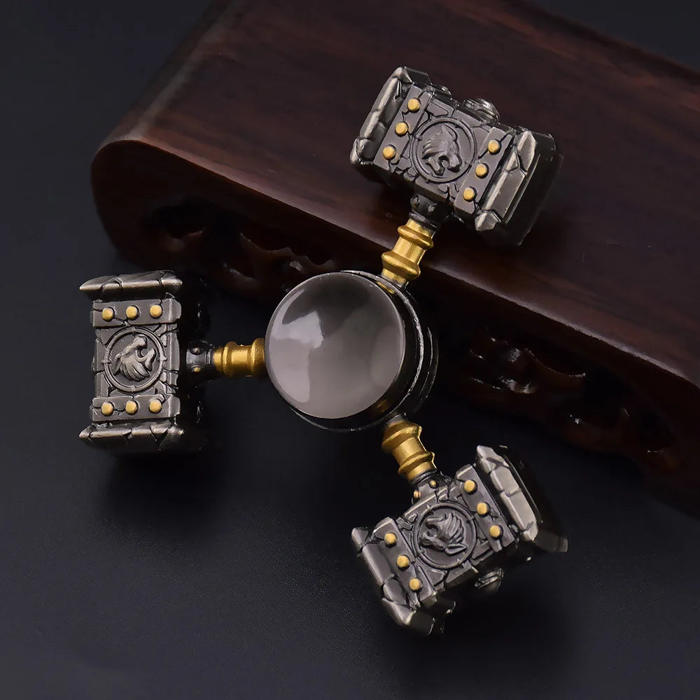 6 cm World of Warcraft Ogrim Doomhammer Legierung Schwerter Schild Spiel Schlüsselanhänger Waffe Modell Replik Katana Weihnachtsgeschenk für Toy Boy