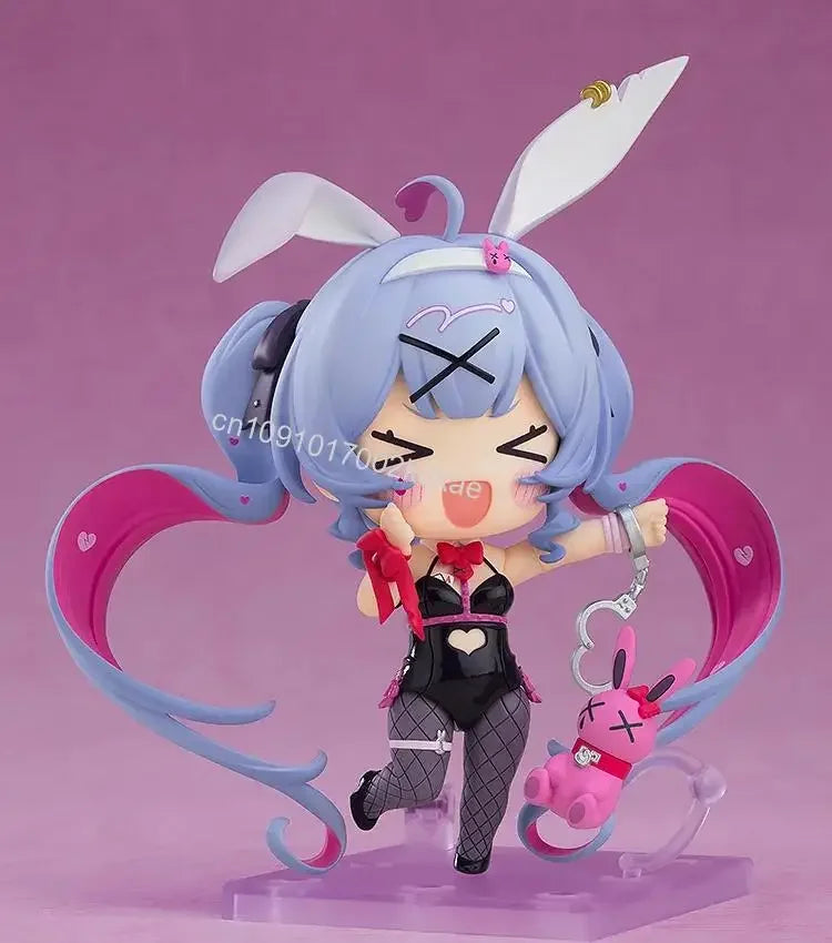 In Stock GSC Hatsune Miku About 10CM high NENDOROID #2730 Rabbit Hole Original Anime Action Figures Model Toy Christmas Gift