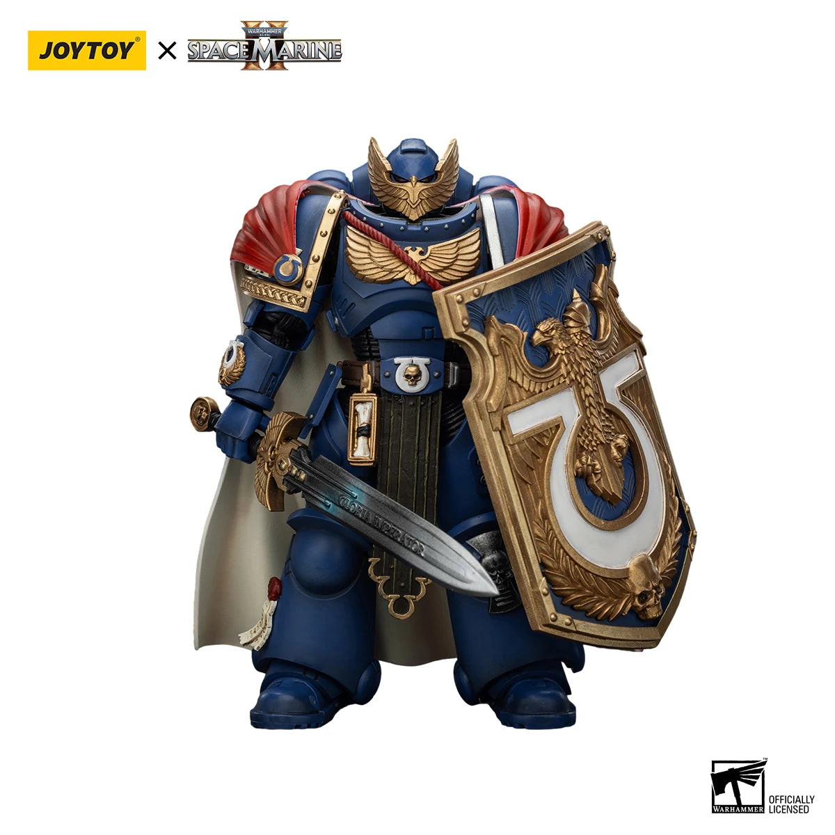 JOYTOY Warhammer 40K 1/18 Action Figure Ultramarines Marneus Calgar Victrix Honour Guard Anime figures Toys Model