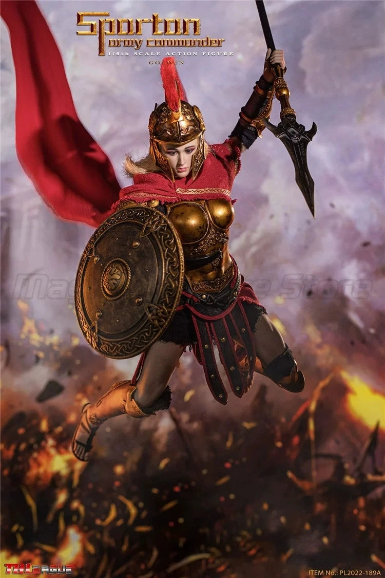 【MT】Original TBLeague PL2022-189A/B Spartan Army Commander Golden Black 1/6 Action Figure Model Collection