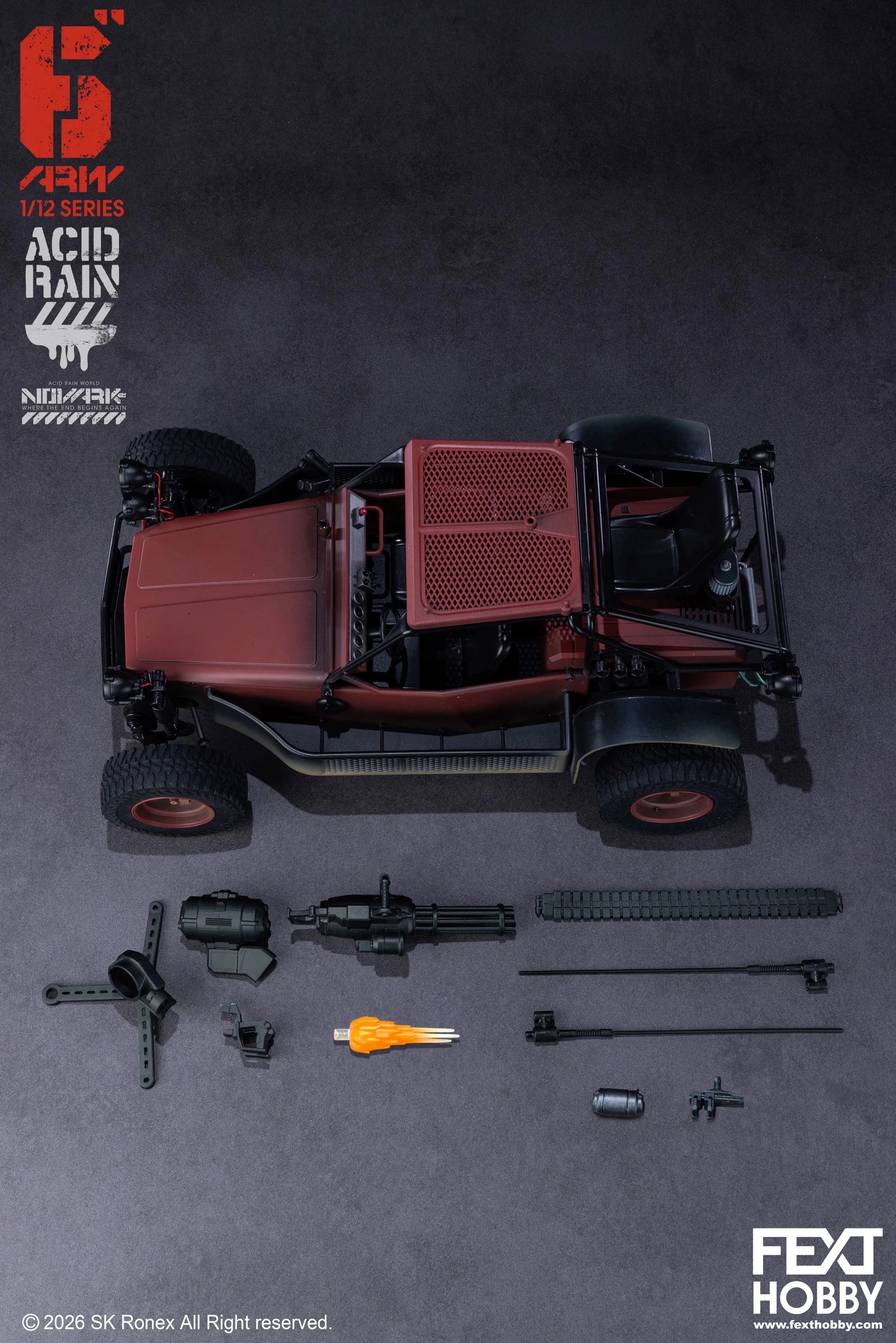 【Pre-sale】Acid Rain War FXH-AR-001 RED LOCUST UT-101 1/12 Action Figures Collection Model Toy