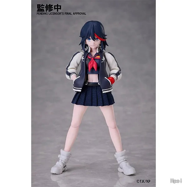 +In Stock Original  ANIPLEX+ BUZZmod. KILL La KILL Matoi Ryuuko 14cm Animation Movable Doll Model Figure 2025 New Product
