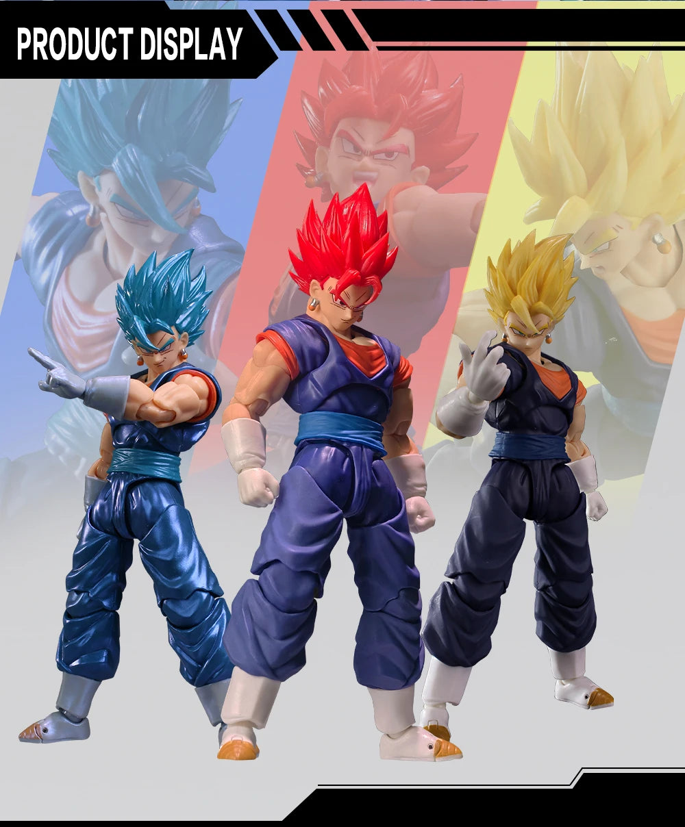 Spot Delivery Repaired version YGMW Studio OCToys Dragon Ball Ultra Blue Beigit 09A  09B NYCC Color Matching Action Figure Toy