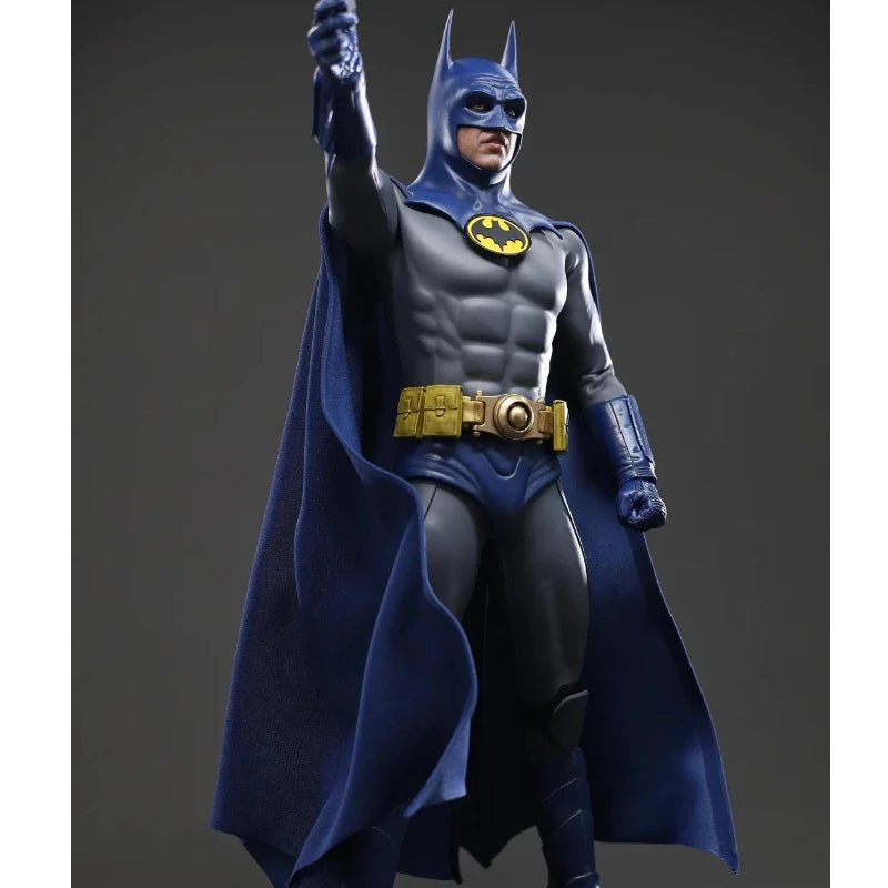 Hot Toys Batman Blue And Suit 1 6 Scale Collectible Figure Dc The Flash Collectible Display For Adult Collectors Birthday Gift