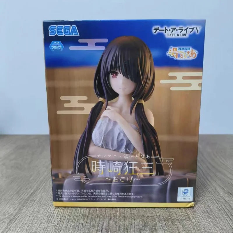 In Stock Sega Original Date A Live Tokisaki Kurumi Onsen Action Figure Anime Characters Model Doll Brand New Boxed Garage