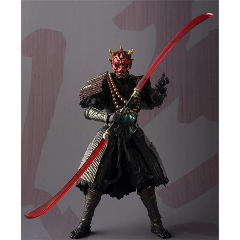 7 Inch Star Wars Series Figure Stormtrooper Samurai Taisho Darth Maul Vader Boba Fett Yumiashigaru Action Figure Model Toys Gift