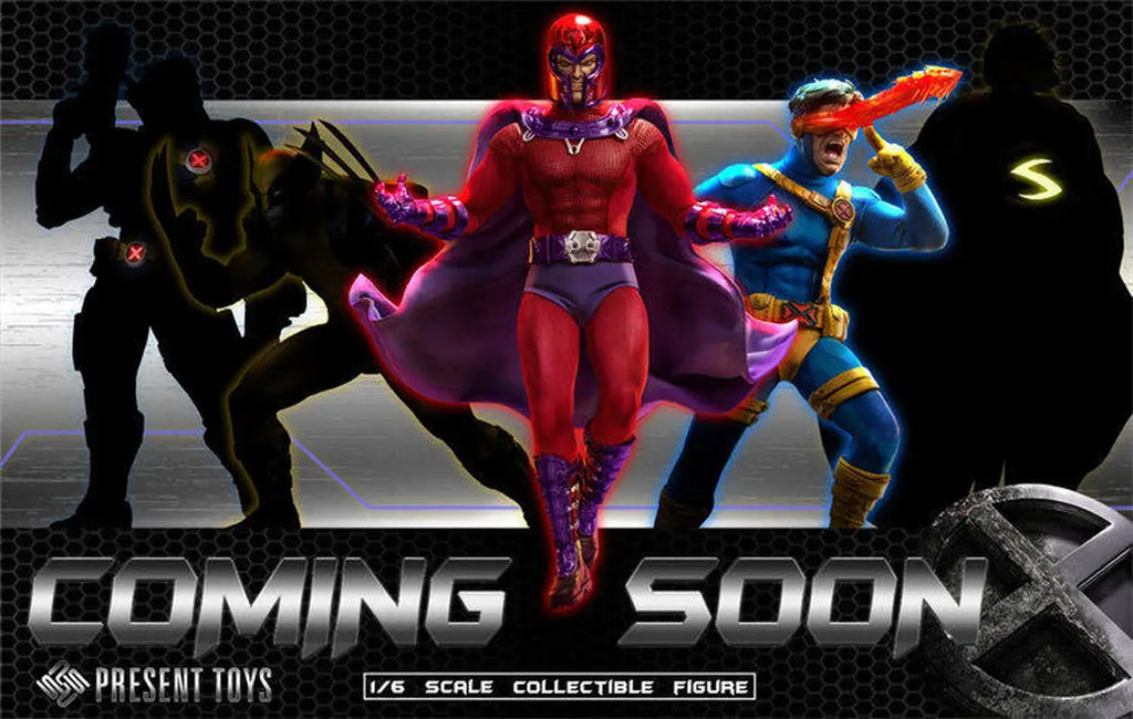 Present Toys Magneto 1/6th Scale Collectible Anime Action Figure Comic Version Mutant Man Pt-Sp72/73/74 For Adult Collectors