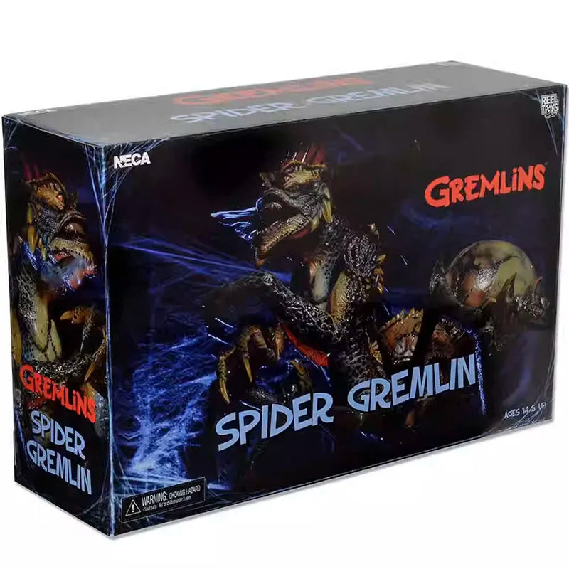 Gremlins 2 Figure NECA 30786 Action Figuras Movie Spider Gremlin Figurine Toys Collection Model Doll Original Gift for Children
