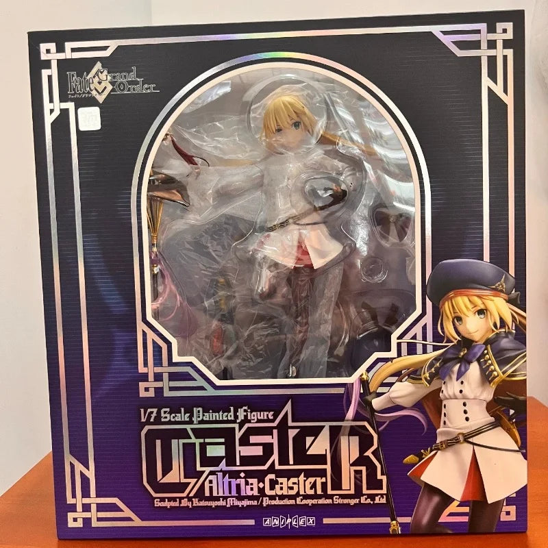 Altria Caster Original Modellbausatz 1/7 Fate/Grand Order Caster Altria Anime Figur Modell Spielzeug Geschenk für Jungen Schaumstoffverpackung