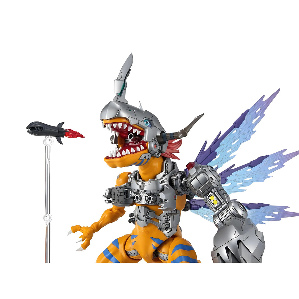Adult Toy Bandai Digimon Adventure Anime Model FRS METALGREYMON VACCINE Action Figure Assembly Collectible Ornament Robot