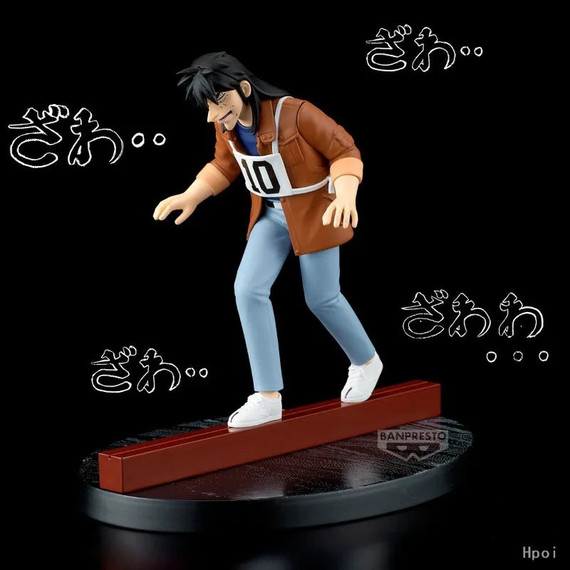 Pre-sale April 2026 Original BANPRESTO Gambling Apocalypse Kaiji Sky's Hell Steel Beam Crossing Everywhere Trendy Ornaments