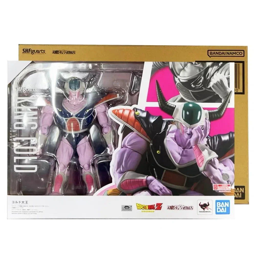 Bandai S.H.Figuarts Dragon Ball Z King Cold Frieza Vegeta Goku Dragon Ball Z Collectible Model Decoration Anime Figure Model Toy