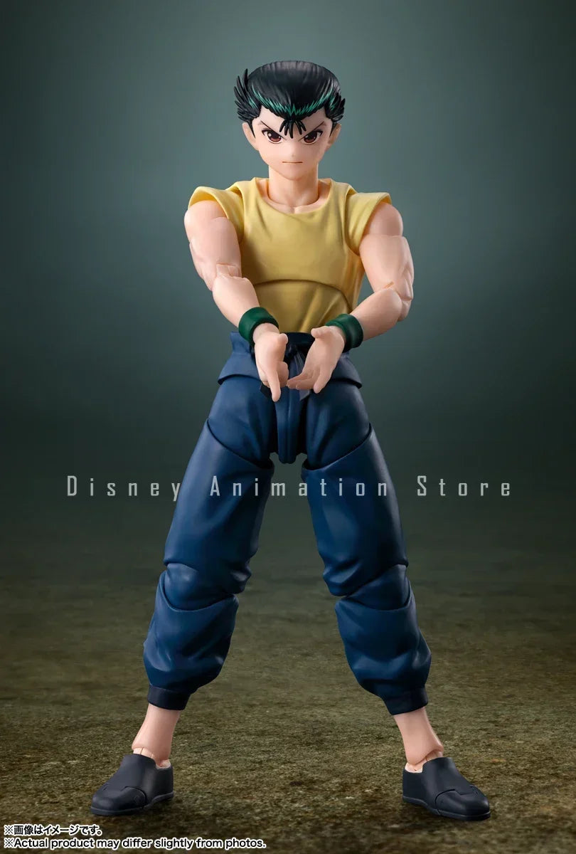 In Stock 100% Original Bandai S.H.Figuarts SHF Yusuke Urameshi in Stock Anime Action Collection Figures Model Toys Hobby