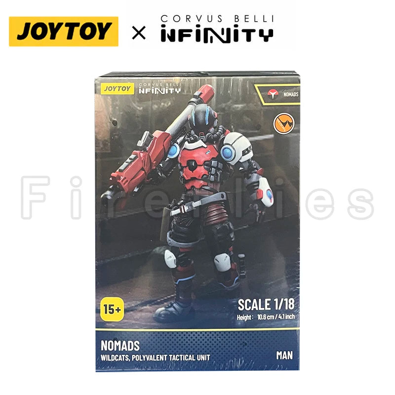 1/18 JOYTOY Action Figure Infinity Nomads Wildcats Polyvalent Tactical Unit Anime Collection Model Toy