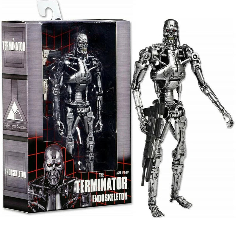 NECA The Terminator Endoskeleton PVC Action Figure Collectible Model Toy 7" 18cm