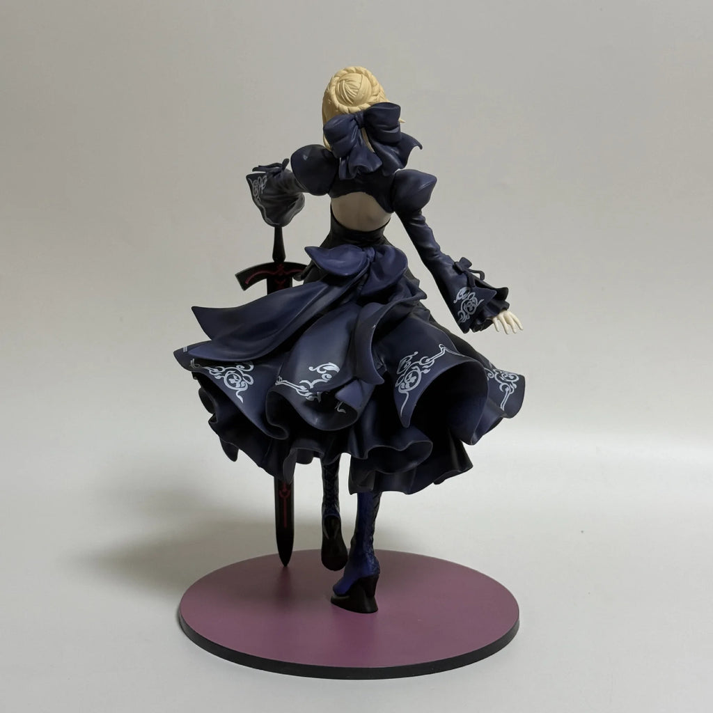 25cm Fate/Grand Order Saber Sexy Anime Girl Figure Altria Pendragon Dress Action Figure Saber Alter Figurine Model Doll Toy Gift