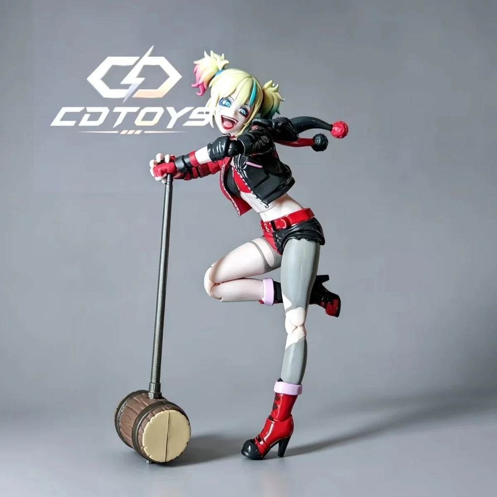 New CD Toys Harley Quinn Anime Action Figure DC Joker Figurine KO Kaiyodo Yamaguchi Model Gifts Batman Toys