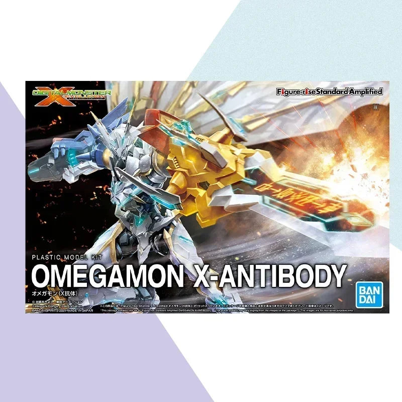 Bandai FRS Figure-rise Standard Digimon Adventure OMEGAMON AMPLIFIED Aninm Action Assembly Figure Original BOX Model Toy Gifts