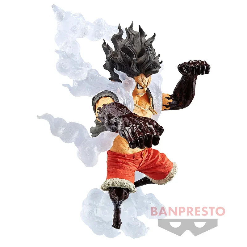 In Stock Bandai Banpresto König des Künstlers KOA THE SNAKEMAN Monkey D Ruffy One Piece Anime Figur Modell Spielzeug WY