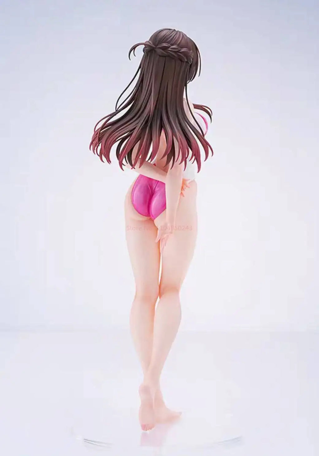 Anime Figure Doll - Mizuhara Chizuru Competitive Swimsuit Stance Girl Collectible Action Figure Decoration Gift For Fans