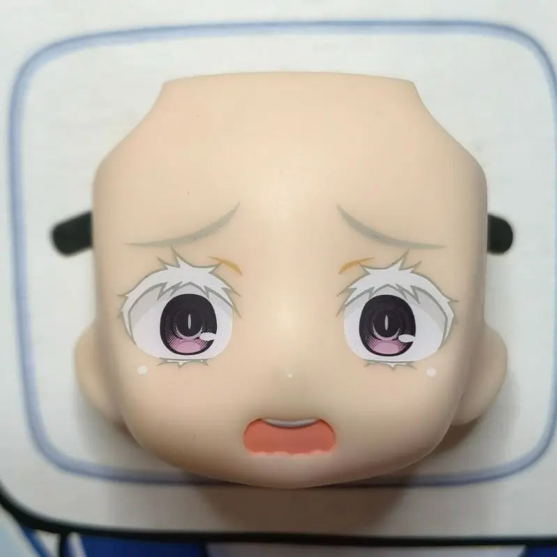 wangshi GSC Clay Man Face doll face hair doll accessories