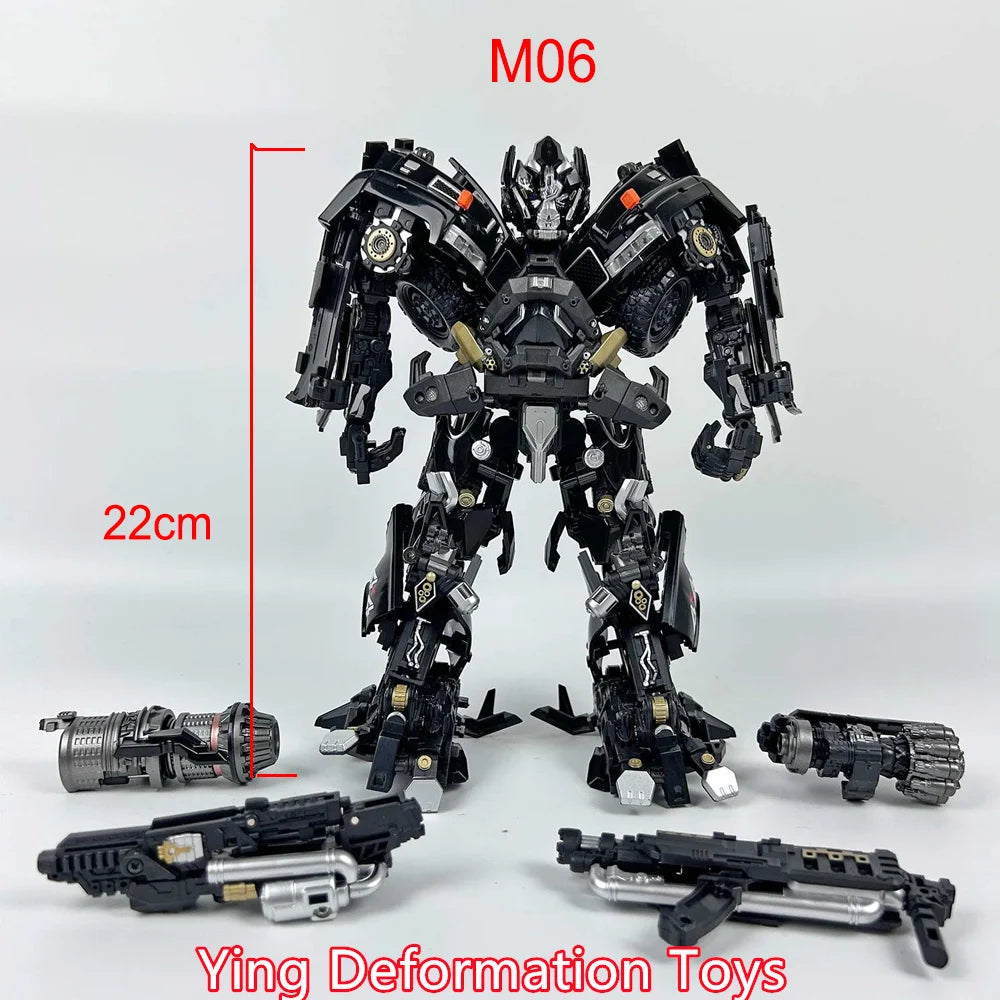 Black Apple Ironhide M06 Transformation Toys Weijiang Enlarged MPM06 Model Autobots M-06 Deformation Car Action Figure Robot