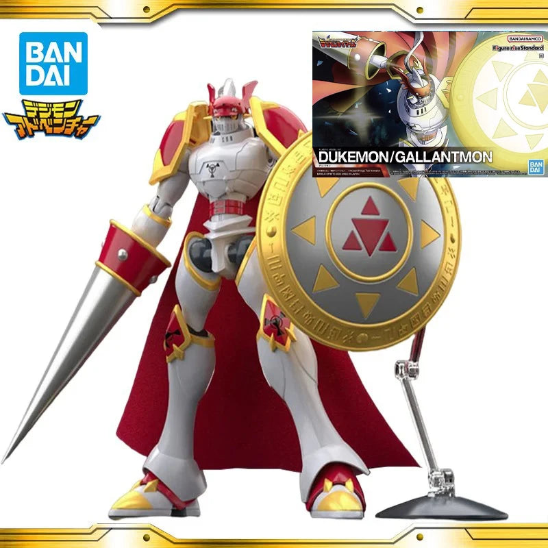 Original In Stock BANDAI Figure-rise Standard Anime Digimon Omegamon Garurumon Angemon Alphamon War Greymon Figure Action Model