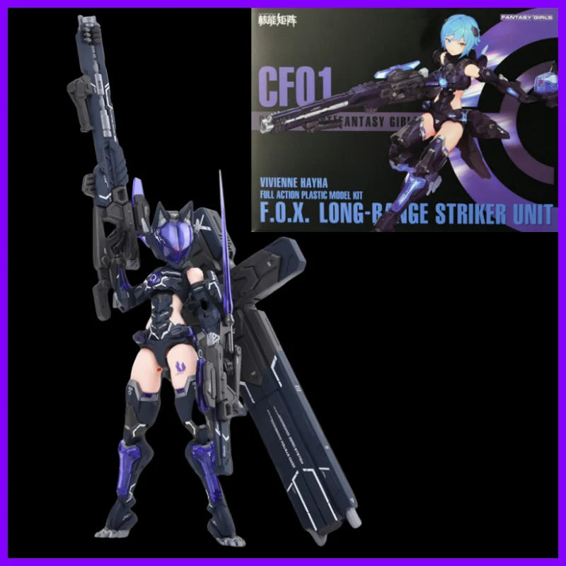 In Stock Nuke Matrix Cf03 Cyber Forest Fantasy Girls Vivienne Hayha Fox Long Range Striker Unit Figure Machine Girl For Gifts