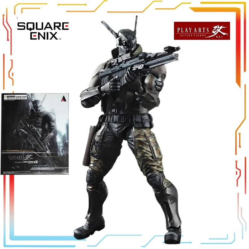 SQUARE ENIX  PLAY ARTS modified Finished movable doll Apple Nuclear War Chronicles Anime Action Figure Model Toys Gifts For boys
