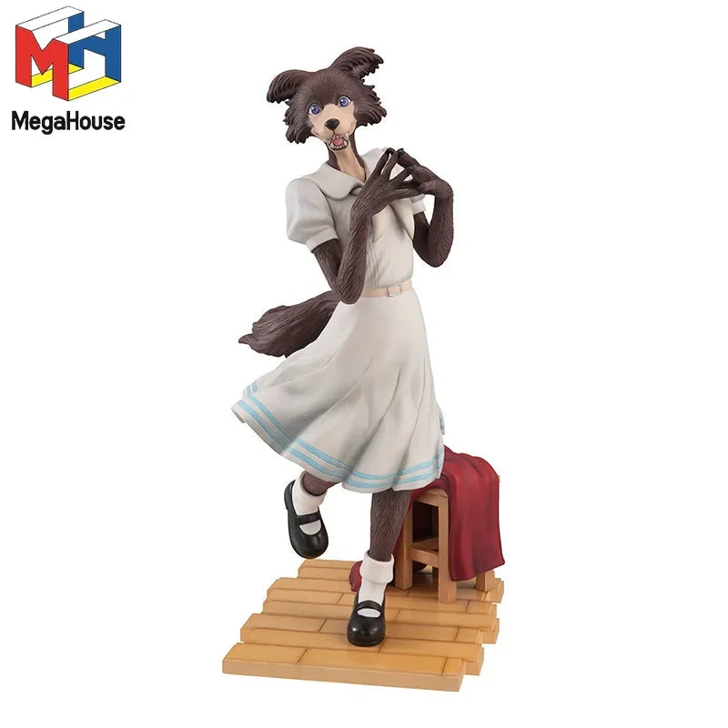 In Stock  Genuine Original Mega House Hal & Legoshi Rouis Juno & Pina BEASTARS Action Anime Figure Dolls Statuette Ornament Gift