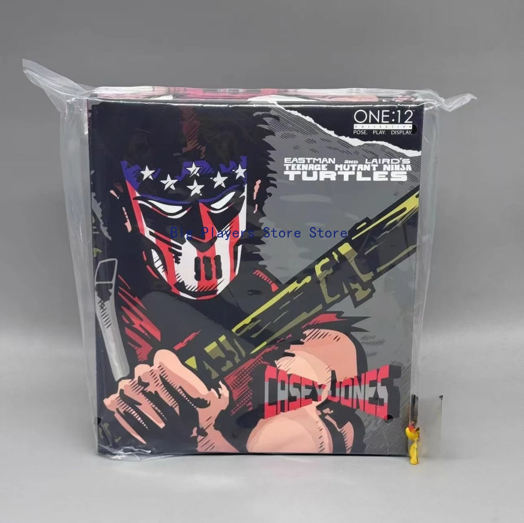 Mezco Casey Jones Teenage Mutant Ninja Turtles Baseball Man Ant 1:12 Doll 6-inch Movable Figure